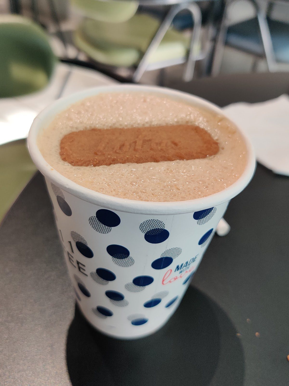 Lotus Biscoff frappe