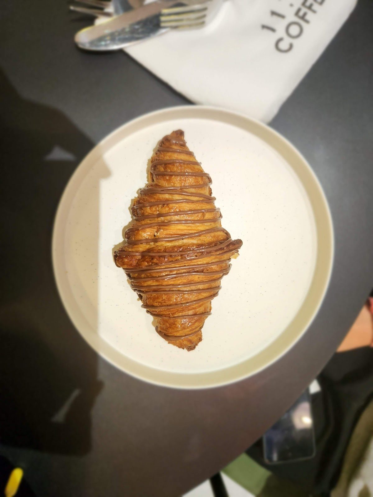 Nutella croissant